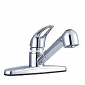 Dura Faucet Kitchen  Silver Plastic - DF-PK100-CP
