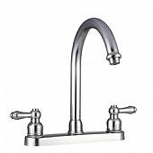 Dura Faucet Kitchen  Silver Plastic - DF-PK340L-SN