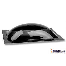 Specialty Recreation Rectangular Skylight 21-1/2 Inch x 27-1/2 Inch - Smoke Black - Single - SL1824S