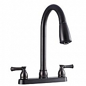 Dura Faucet Kitchen  Dark Bronze Plastic - DF-PK350L-VB