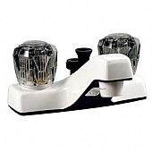 Phoenix Products Faucet Lavatory Faucet - White Plastic PF212241