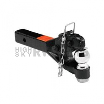 Tow Ready Pintle Hook -12000 GTW with 2 inch Receiver Mount - 63042