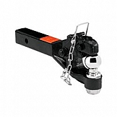 Tow Ready Pintle Hook - 2 inch Receiver Mount - 12,000 Towing Capacity - 63041