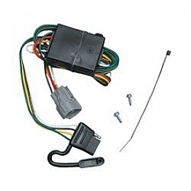 Tekonsha Trailer Wiring Connector Vehicle End 4 Flat  - 118365