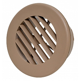 Valterra Heating/ Cooling Register - Round Beige - A10-3346VP