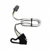 Tekonsha Trailer Wiring Connector Vehicle End 4 Flat  - 118244
