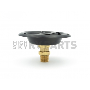 Thetford Fresh Water Inlet Black -  with Brass 1/2 inch MPT Check Valve - 94219-2