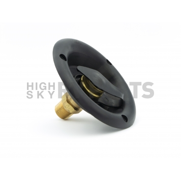Thetford Fresh Water Inlet Black -  with Brass 1/2 inch MPT Check Valve - 94219-1