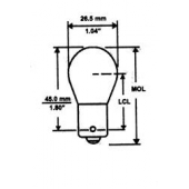 Camco Multi Purpose Light Bulb  Industry Number Pack Of 2  - 54795