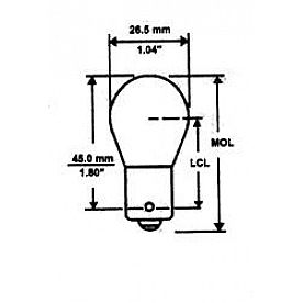 Camco Multi Purpose Light Bulb  Industry Number Pack Of 2  - 54795