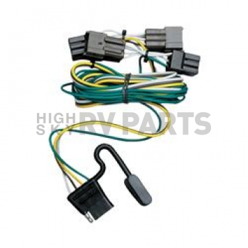 Tekonsha Trailer Wiring Connector Vehicle End 4 Flat  - 118375