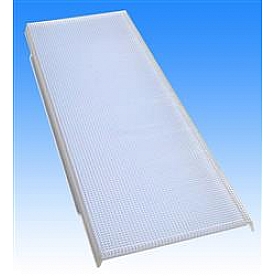 Thin-Lite Interior 736XL Series Euro Style Recessed Fluorescent Dual Light Lens - D-736XL 