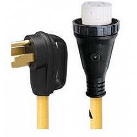 Marinco Power Cord -  50 Amp; 125/ 250 Volt; 36 Foot - 50ARVD36
