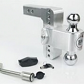 Weigh Safe Hitch Ball Mount 2 Inch Receiver  x 6 Inch Drop - CTB6-2