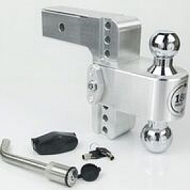 Weigh Safe Hitch Ball Mount 2-1/2 Inch Receiver  x 6 Inch Drop - CTB6-2.5