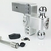 Weigh Safe Hitch Ball Mount 3 Inch Receiver  x 6 Inch Drop - CTB6-3