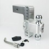 Weigh Safe Hitch Ball Mount 3 Inch Receiver  x 8 Inch Drop - CTB8-3