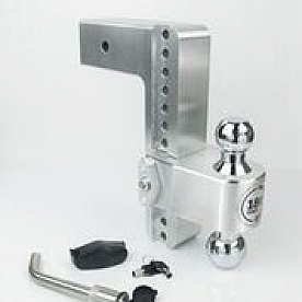 Weigh Safe Hitch Ball Mount 3 Inch Receiver  x 10 Inch Drop - CTB10-3