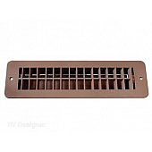 RV Designer Heating Cooling Register Rectangular Tan - H860