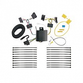 Tekonsha Trailer Wiring Connector Vehicle End 4 Flat  - 118650