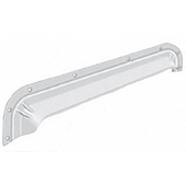 Grace Mfg Drip Rail 14 inch Length - Aluminum Silver - 301400