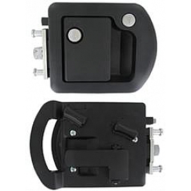 Trimark Fifth Wheel Trailer Entry Door Latch Black - 060-1650