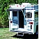 Carefree RV Awning Over-The-Door - 5 Feet - White Solid - 3807000W