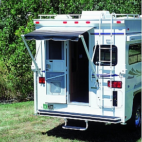 Carefree RV Over-The-Door Awning - 3 Feet - White Solid - TR0420000W