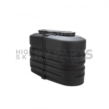Camco Dual Propane Tank Cover - 30 Pound - Black Polymer - 50512-5