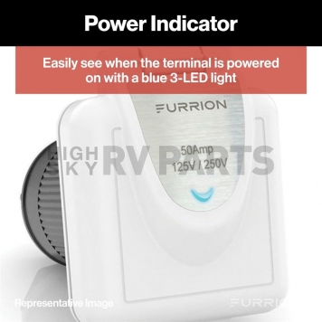 Furrion LLC Power Inlet Port F50INS-PS-AM-3