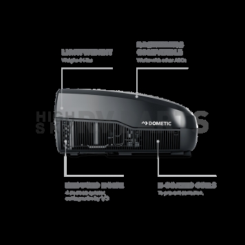 Dometic FreshJet 3 Air Conditioner -13500 BTU Black - FJX3473MBKAS-4