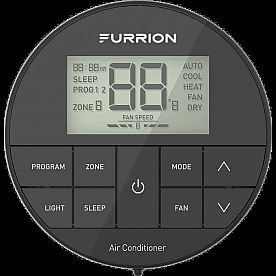 Furrion LLC Wall Thermostat FACW12ESZA-BL