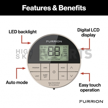 Furrion LLC Wall Thermostat FACW12APZA-2