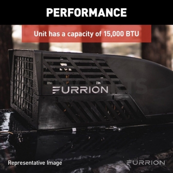 Furrion Chill  Air Conditioner - 15,000 BTU Black - FACR15HESA-BL-4