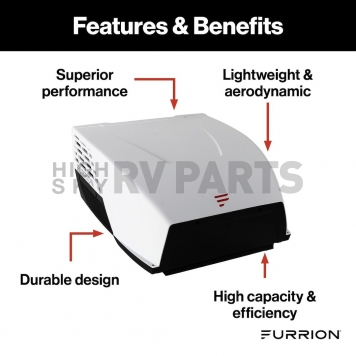Furrion Chill Air Conditioner - 15,000 BTU White - FACR15HESA-PS-2