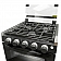 Furrion Greystone ® Stove - 3 Burner 17 Inch Black - CF-RV17BB