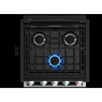 Furrion Greystone ® Stove - 3 Burner 21 Inch Black - CF-RV21B-2