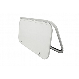 RV Access Door - 30 Inch x 11 Inch White with Lock - 274000