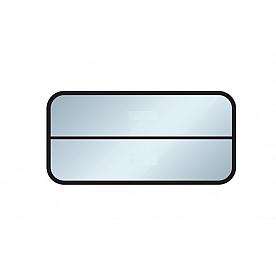 RV Side Window Single Vent Street Side - 18 Inch x 34 Inch x 17 Inch Tinted - 341593