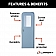 RV Entry Door - Radius Corners White - Right Side Hinges - 26 Inch Width x 72 Inch Height