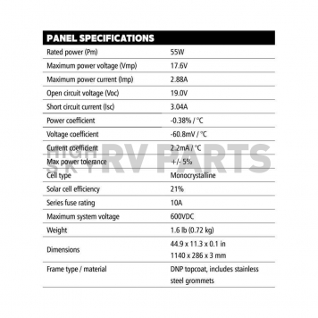 Go Power Solar Kit GP-FLEX-55-7