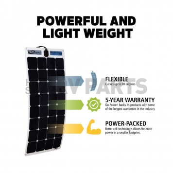 Go Power Solar Kit GP-FLEX-550-4