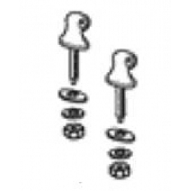 Thetford Toilet Seat Hinge Post 33059