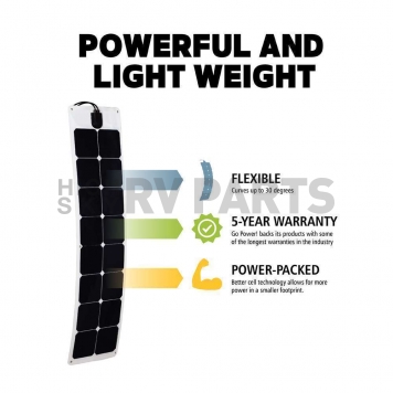 Go Power Solar Kit GP-FLEX-55E-4