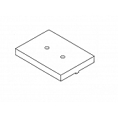 Alpha System Fresh Water Tank - 44 Inch Length x 61 Inch Width x 7 Inch Height - VR44617WZ