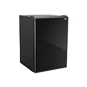 Norcold Refrigerator with Freezer - 3.7 Cubic Feet Black - DC105