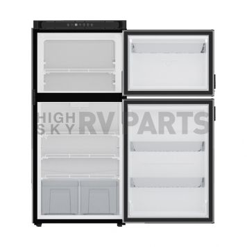 Norcold Refrigerator With Freezer - 8 Cubic Feet Black - N8DCBKL-1