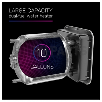 GE Appliances Water Heater - Gas-Electric 10 Gallon - PR10DSATBA-6