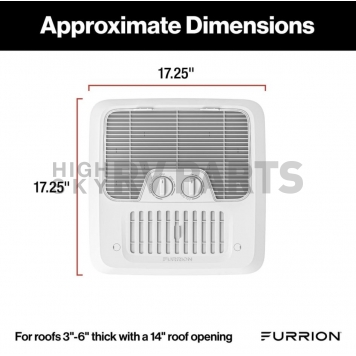 Furrion LLC Air Conditioner Ceiling Assembly FACT11CA2-PS-AM-3