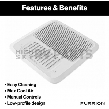 Furrion LLC Air Conditioner Ceiling Assembly FACT12CA2-PS-AM-4